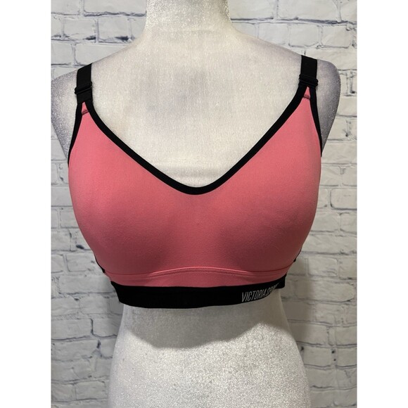 Victoria Sport by Victoria’s Secet Pink Sport Bra Adjustable Straps Size 34C - Picture 1 of 6